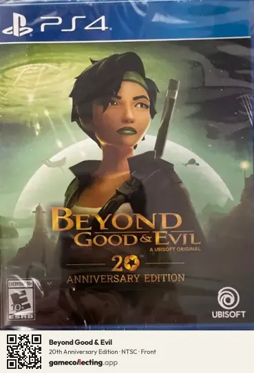 Beyond Good & Evil PlayStation 4, NTSC box front