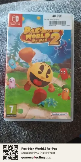 Pac-Man World 2 Re-Pac Nintendo Switch, Italy box front