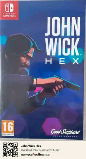 John Wick Hex Nintendo Switch, Germany box front