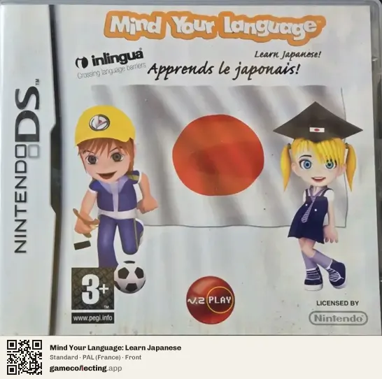 Mind Your Language: Learn Japanese Nintendo DS, France box front