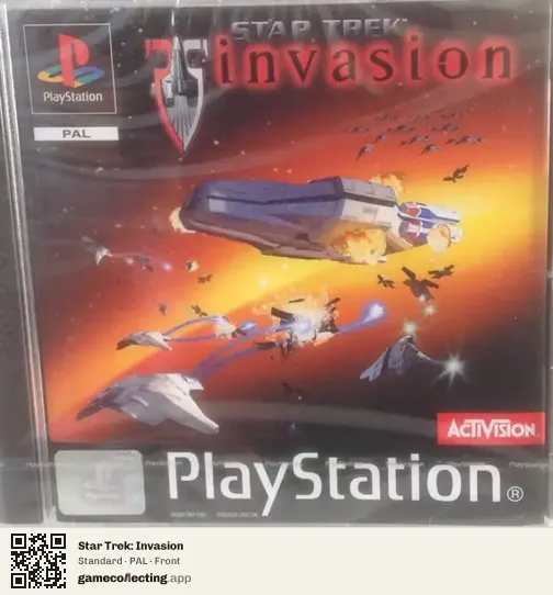 Star Trek: Invasion PlayStation, PAL box front