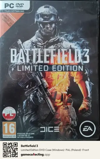Battlefield 3 Computer, Poland box front