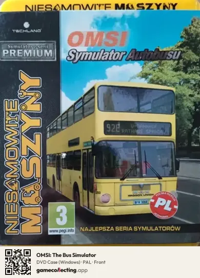 OMSI: The Bus Simulator Computer, PAL box front