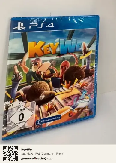 KeyWe PlayStation 4, Germany box front