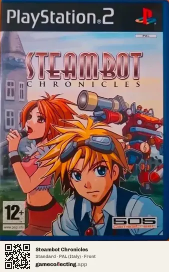 Steambot Chronicles PlayStation 2, Italy box front