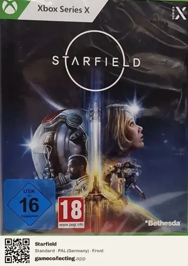 Starfield Xbox Series X, Germany box front