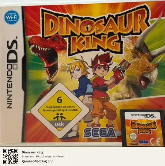 Dinosaur King Nintendo DS, Germany box front