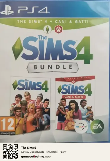 The Sims 4 PlayStation 4, Italy box front