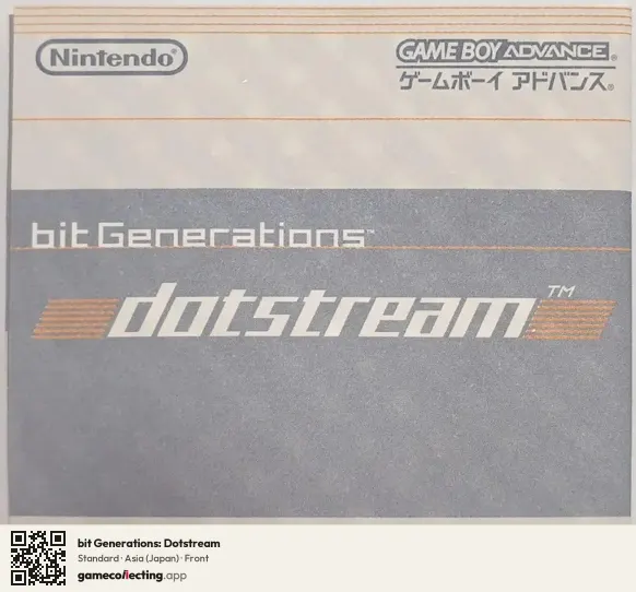 bit Generations: Dotstream Game Boy Advance, Asia box front