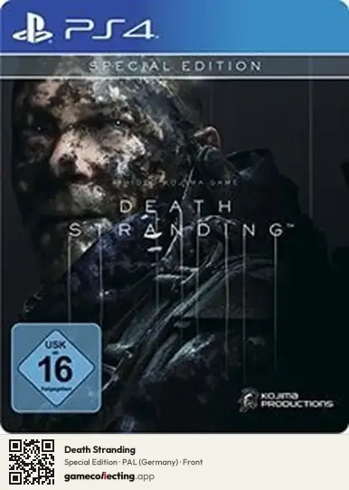 Death Stranding PlayStation 4, Germany box front