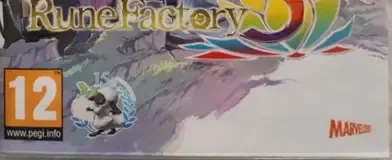 Rune Factory 5, the PEGI square on its front