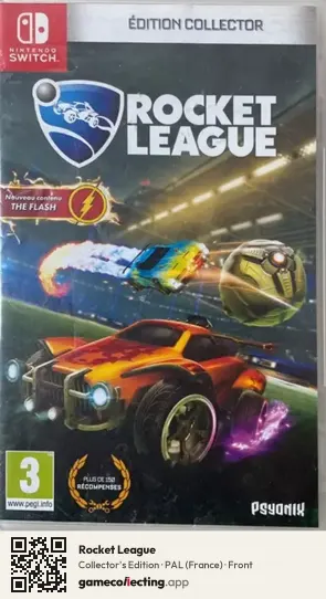 Rocket League Nintendo Switch, France box front