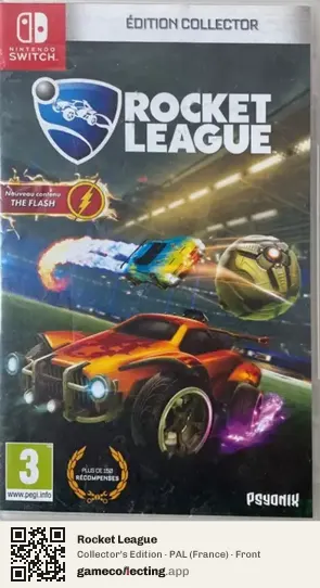 Rocket League Nintendo Switch, France box front