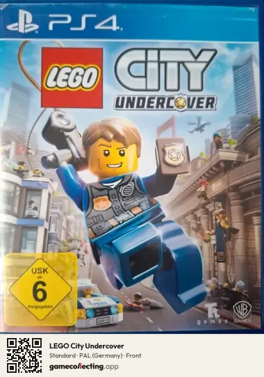 LEGO City Undercover PlayStation 4, Germany box front