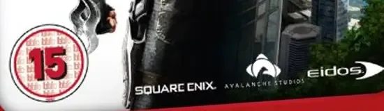 Just Cause 2, the BBFC circle on its front