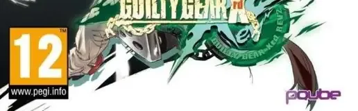 Guilty Gear Xrd Rev 2, the PEGI square on its front