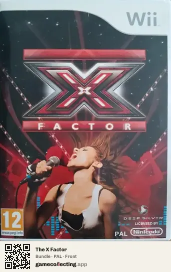 The X Factor Nintendo Wii, PAL box front
