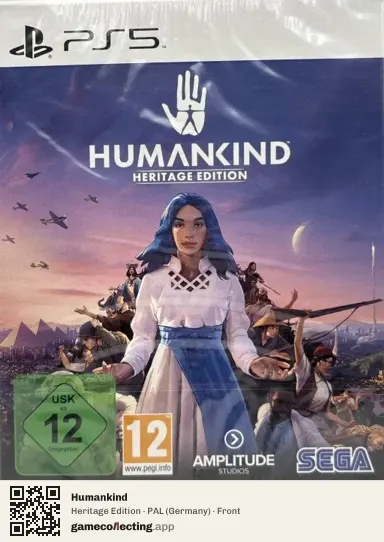 Humankind PlayStation 5, Germany box front