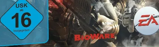 Mass Effect 2, the USK square on its front