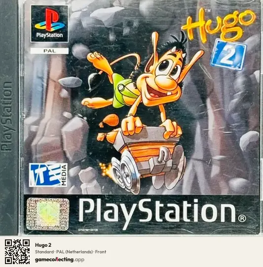 Hugo 2 PlayStation, Netherlands box front