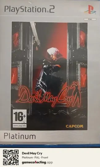Devil May Cry PlayStation 2, PAL box front