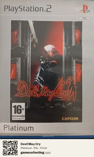 Devil May Cry PlayStation 2, PAL box front
