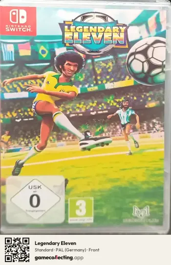 Legendary Eleven Nintendo Switch, Germany box front
