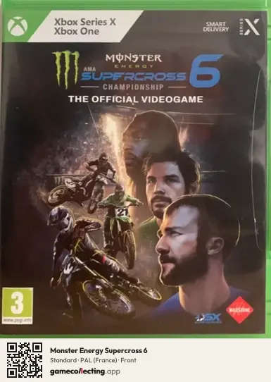 Monster Energy Supercross 6 Xbox Series X, France box front