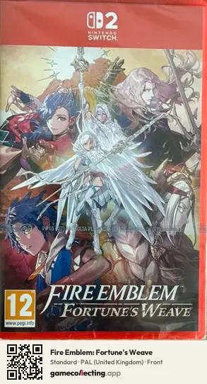 Fire Emblem: Fortune's Weave Nintendo Switch 2, United Kingdom box front