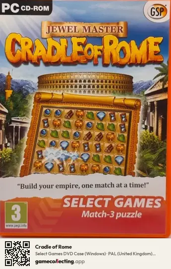 Cradle of Rome Computer, United Kingdom box front