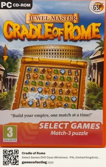 Cradle of Rome Computer, United Kingdom box front