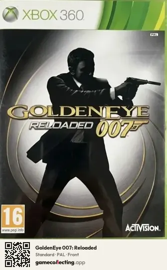 GoldenEye 007: Reloaded Xbox 360, PAL box front