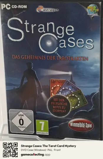 Strange Cases: The Tarot Card Mystery Computer, PAL box front