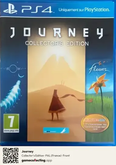 Journey PlayStation 4, France box front