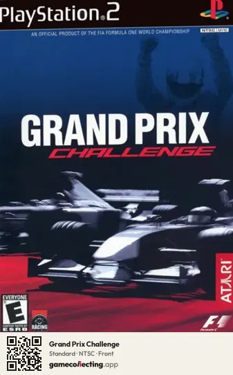 Grand Prix Challenge PlayStation 2, NTSC box front