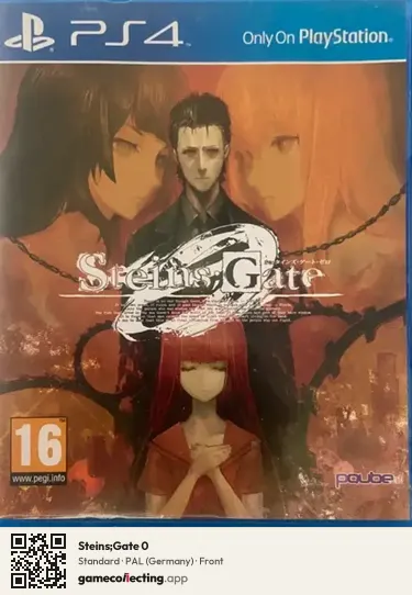 Steins;Gate 0 PlayStation 4, Germany box front