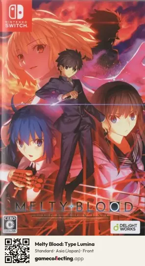 Melty Blood: Type Lumina Nintendo Switch, Asia box front