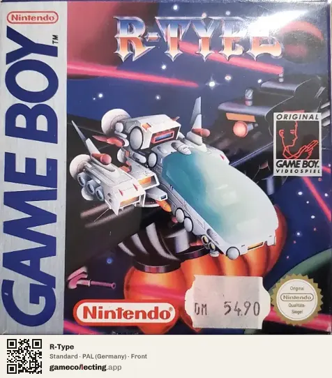 R-Type Game Boy, Germany box front