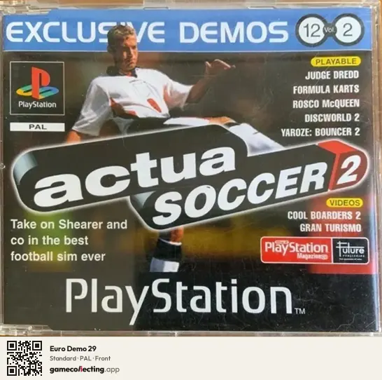 Euro Demo 29 PlayStation, PAL box front