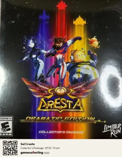 Sol Cresta PlayStation 4, NTSC box front