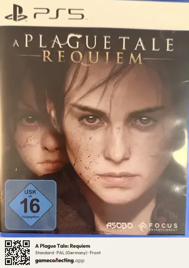 A Plague Tale: Requiem PlayStation 5, Germany box front
