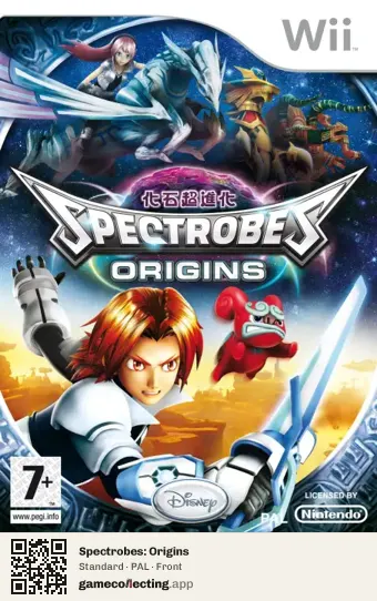 Spectrobes: Origins Nintendo Wii, PAL box front