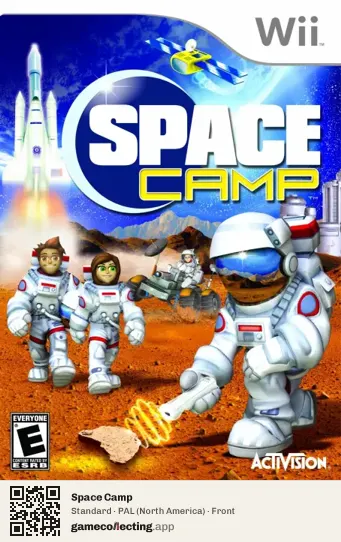 Space Camp Nintendo Wii, North America box front