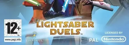 Star Wars: The Clone Wars: Lightsaber Duels, the PEGI square on its front