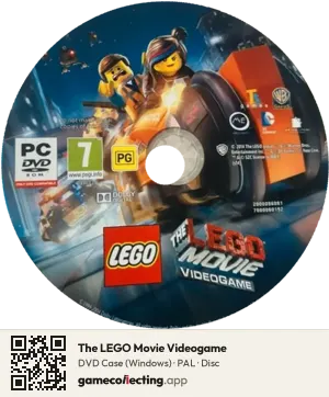 The LEGO Movie Videogame Computer, PAL disc