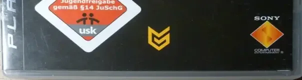 Killzone 2, the USK square on its front