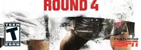 Fight Night Round 4, the ESRB box on its front
