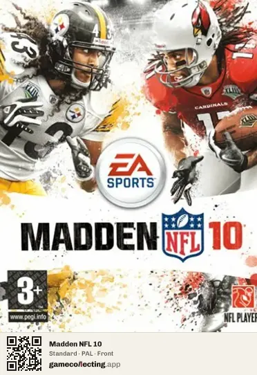 Madden NFL 10 PlayStation 3, PAL box front