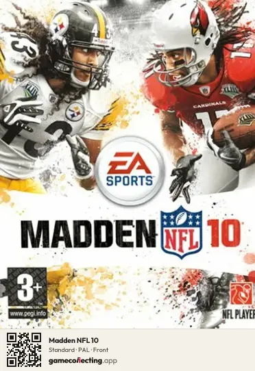 Madden NFL 10 PlayStation 3, PAL box front