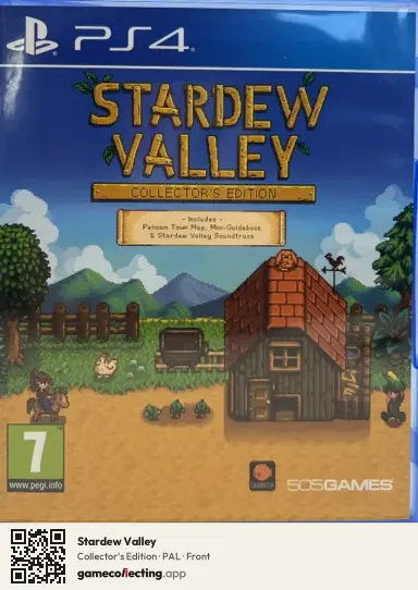 Stardew Valley PlayStation 4, PAL box front